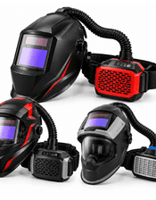 Suvirinimo skydeliai su oro filtru