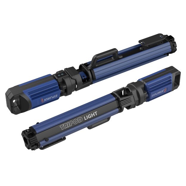 Šviestuvas SMD (50W) su trikoju (sulankstomas)(įkraunamas) 1