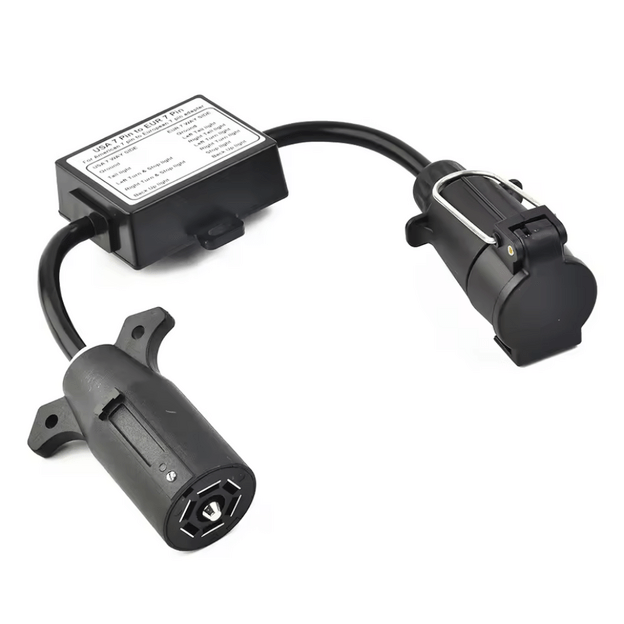 Adapteris priekabai 7 - 7POL US-EU (plast.)