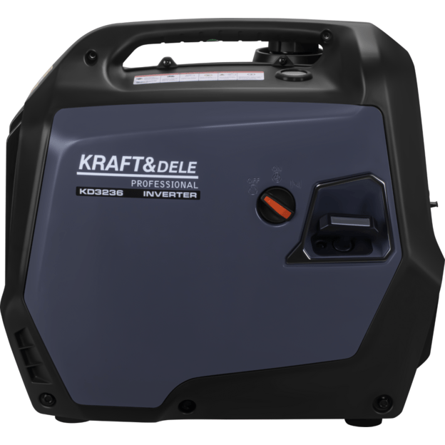 Inverterinis benzininis elektros generatorius KRAFT&DELE KD3236 4 kW | 230V | Twin Tech 3