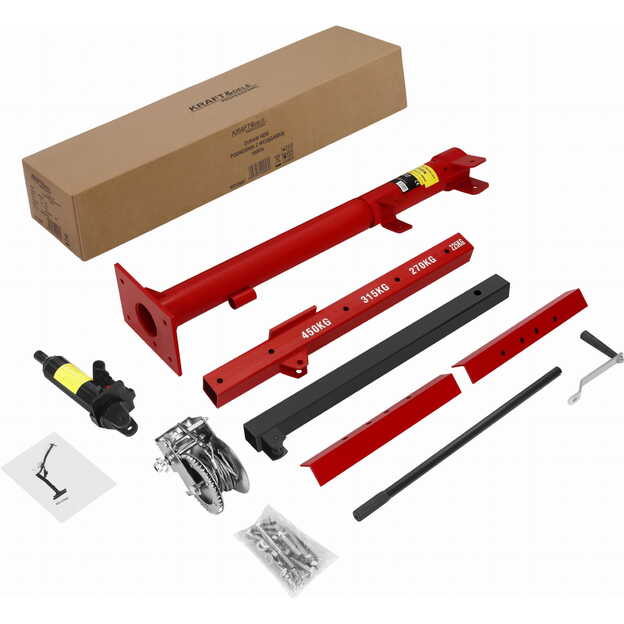 Hidraulinis dirbtuvių kranas HDS su gerve KRAFT&DELE KD12687 450 kg 4