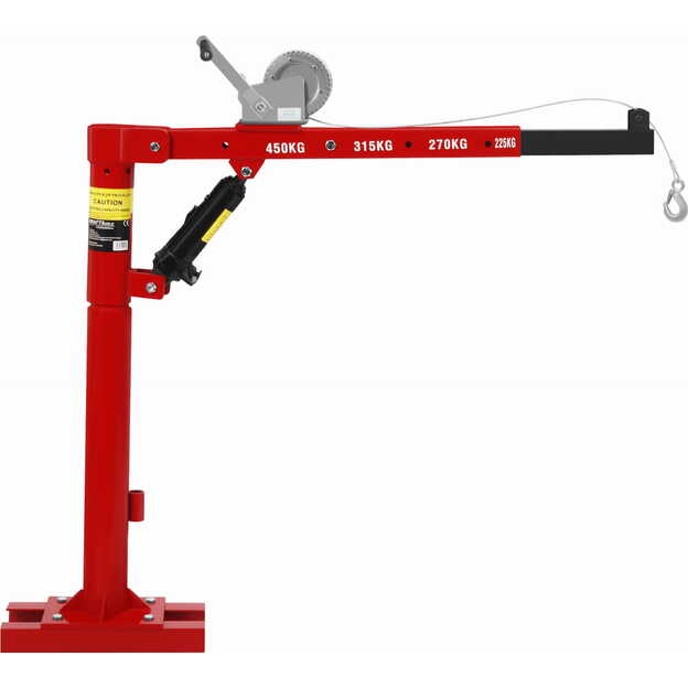 Hidraulinis dirbtuvių kranas HDS su gerve KRAFT&DELE KD12687 450 kg