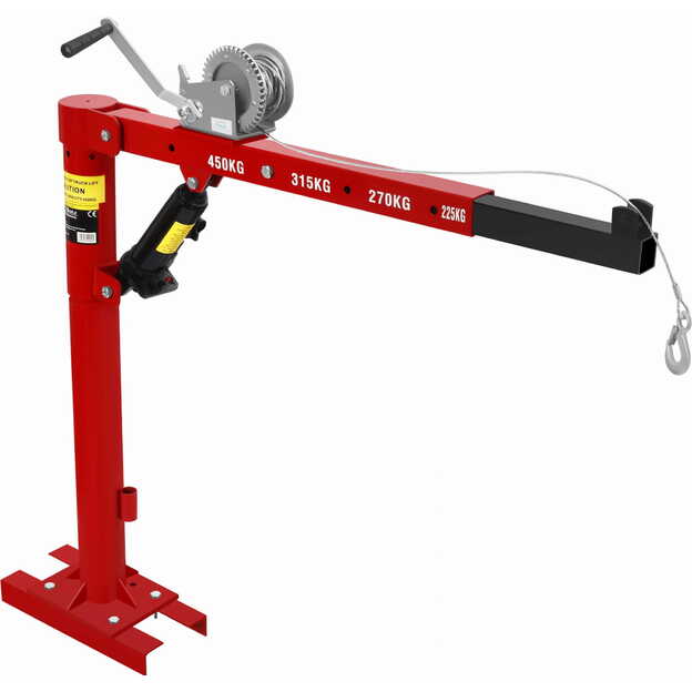 Hidraulinis dirbtuvių kranas HDS su gerve KRAFT&DELE KD12687 450 kg 1
