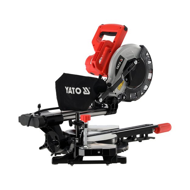 Skersinio pjovimo staklės su lazeriu 2000 W | Ø216 mm | Dvipusis galvutės posvyris | YATO YT-821710
