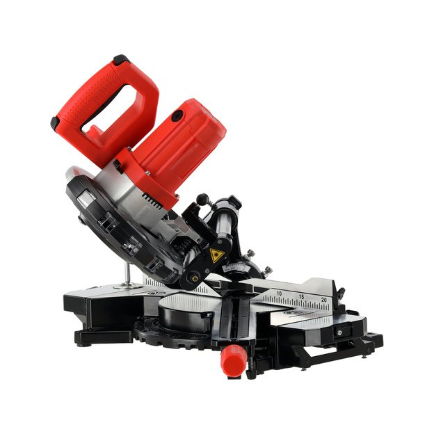 Skersinio pjovimo staklės su lazeriu 2000 W | Ø216 mm | Dvipusis galvutės posvyris | YATO YT-821710
