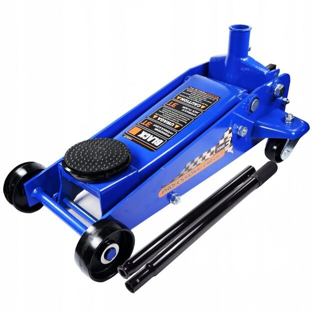 Domkratas su ratukais | 130- 490 mm | 32 kg | 3T 1