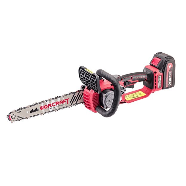 Li-ion Cordless Chain Saw 20V WORCRAFT (without battery and charger)
