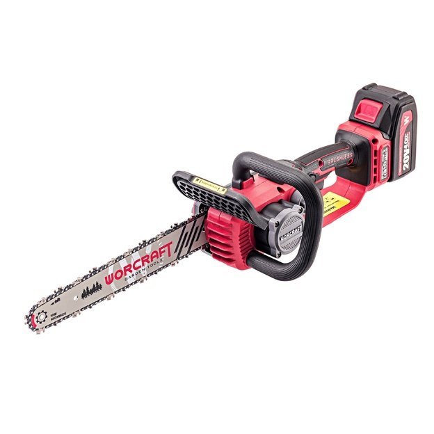 Li-ion Cordless Chain Saw 20V WORCRAFT (without battery and charger)