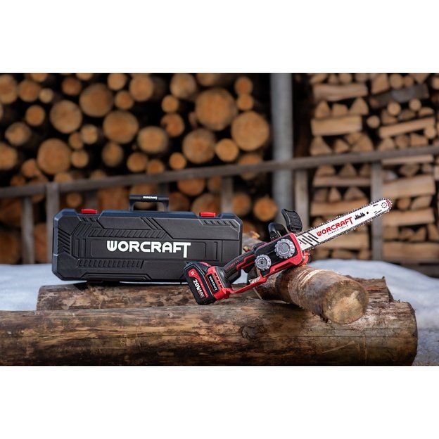 Li-ion Cordless Chain Saw 20V WORCRAFT (without battery and charger)
