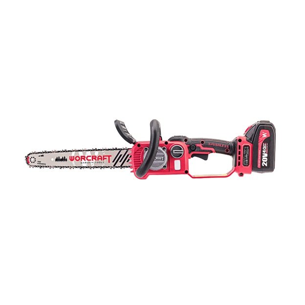 Li-ion Cordless Chain Saw 20V WORCRAFT (without battery and charger)