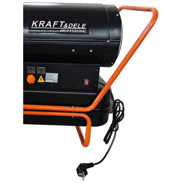 KRAFTDELE KD11714 Dyzelinis šildytuvas su kaminu Kraftdele 40kW 7