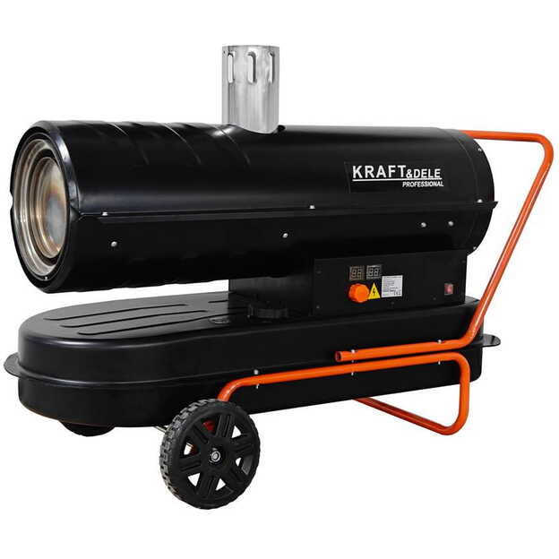 KRAFTDELE KD11714 Dyzelinis šildytuvas su kaminu Kraftdele 40kW 2