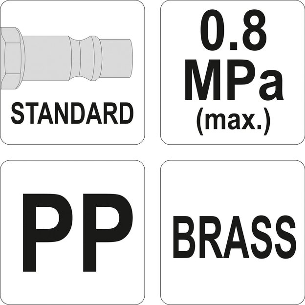 Prapūtimo pistoletas 110mm