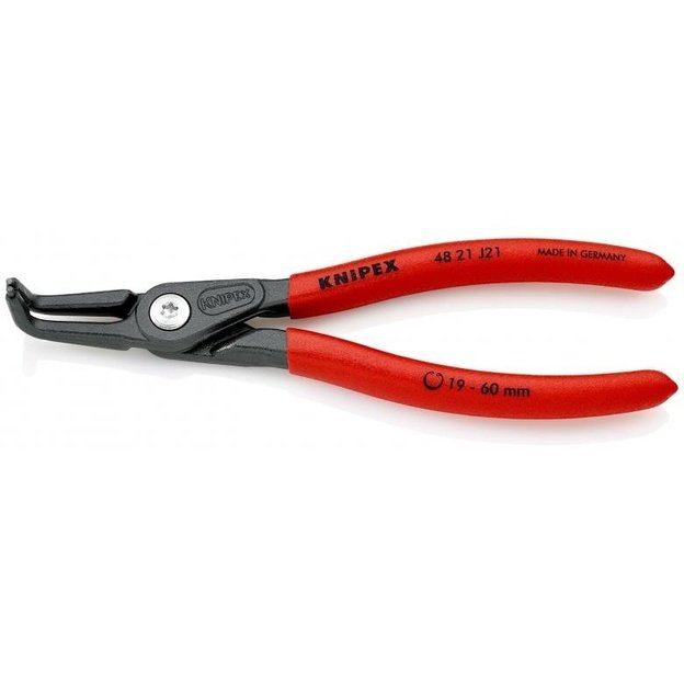 Precision circlip pliers. Internal. Bent 165mm (Ø19-60mm) KNIPEX