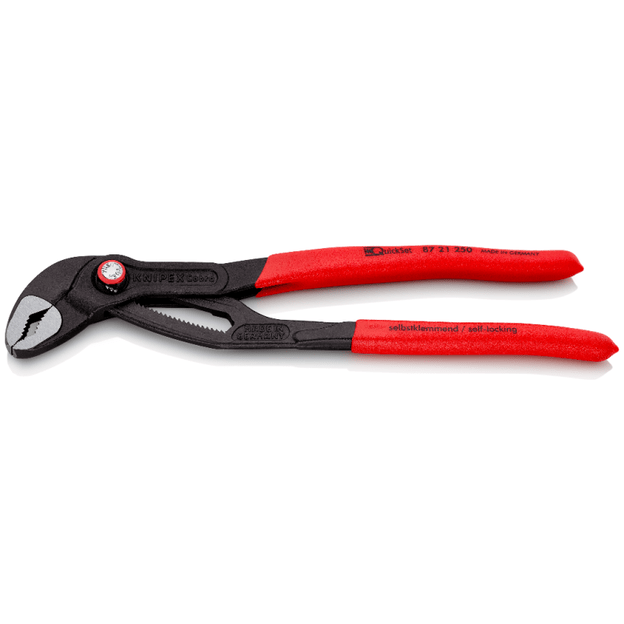 Santechninės replės KNIPEX Cobra su greitu fiksavimu 250mm