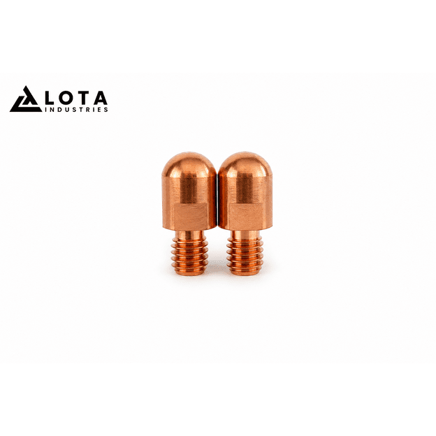 Round Spot Welding Electrode Tips, 2 pcs | LOTA INDUSTRIES