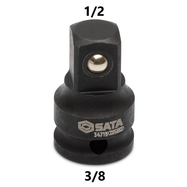 Adapteris smūginis 3/8   - 1/2   