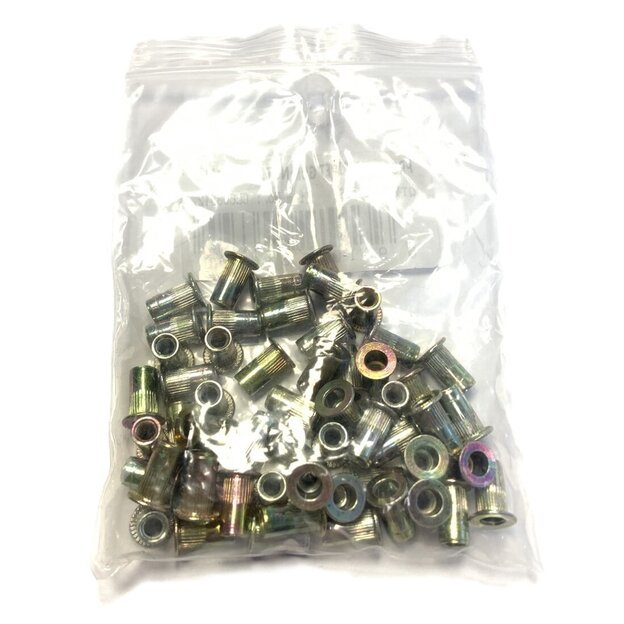 Steel nut rivets 50pcs 1