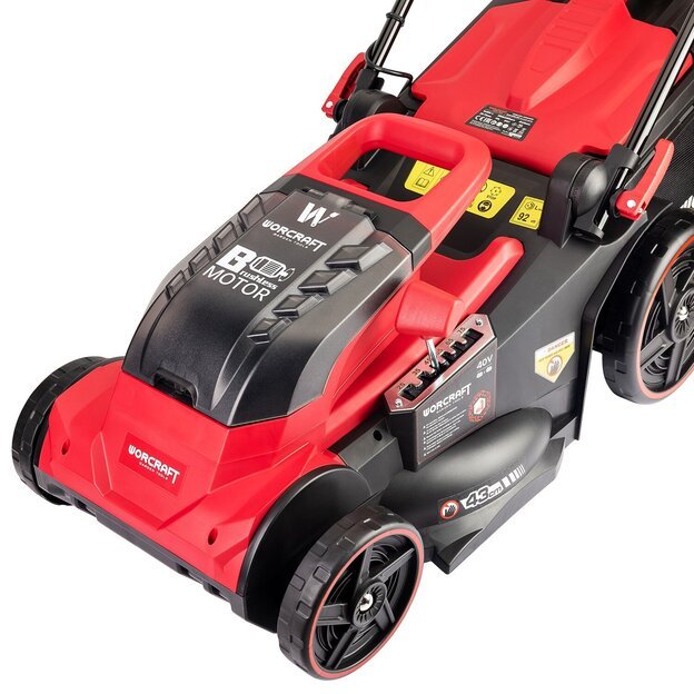 Akumuliatorinė vėjapjovė su 8.0Ah akumuliatoriais 40V (20V+20V) LI-ION 5