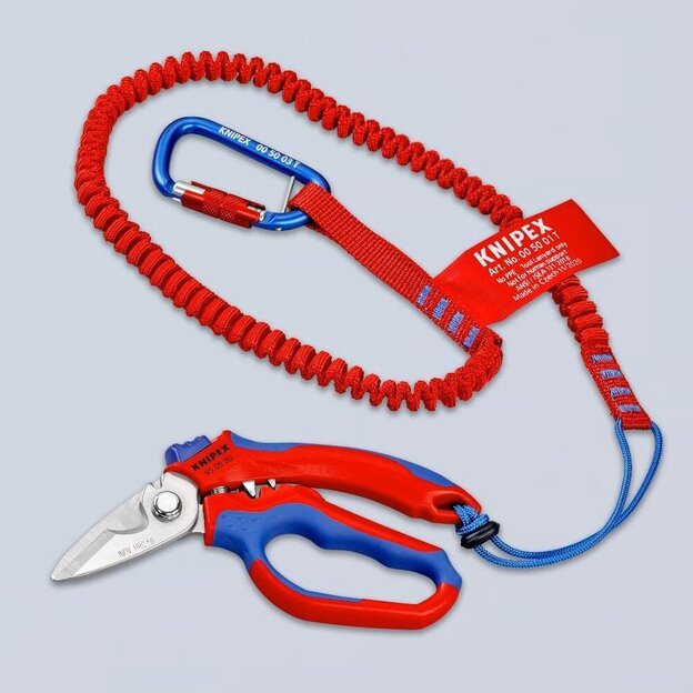 Žirklės lenktos elektrikams KNIPEX 17