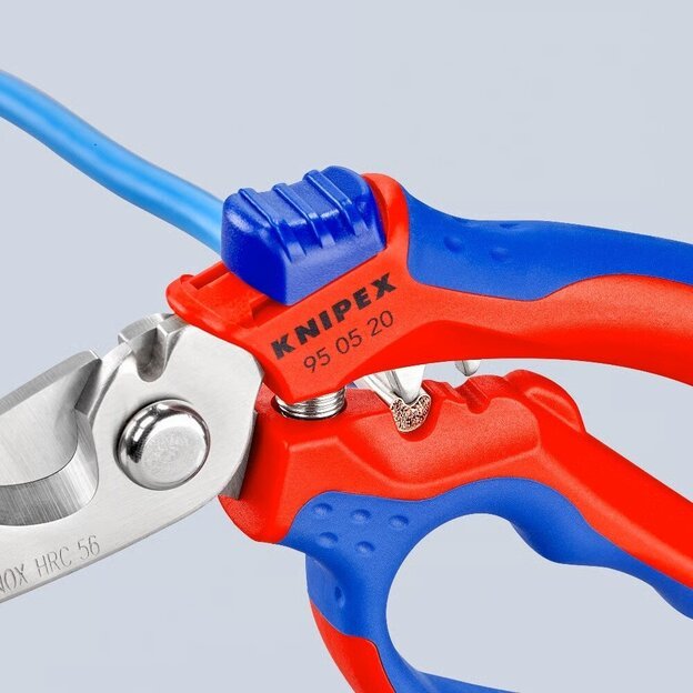 Žirklės lenktos elektrikams KNIPEX 4