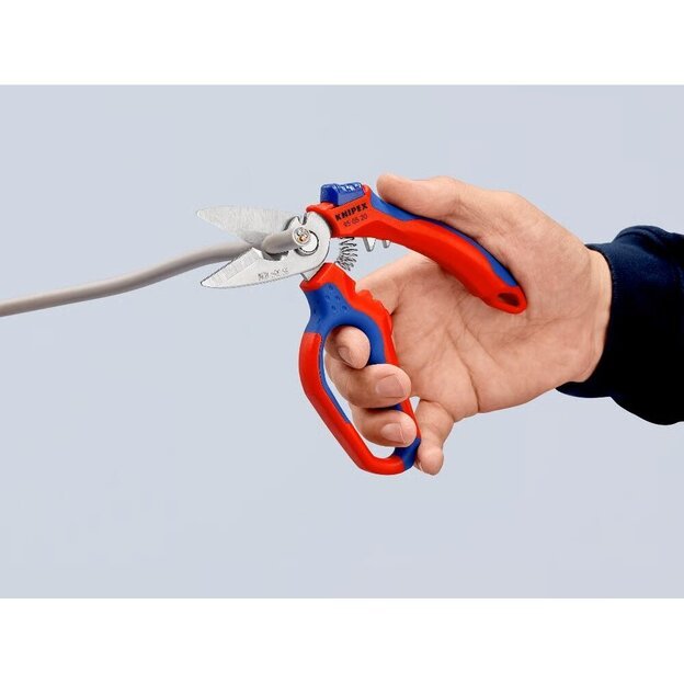 Žirklės lenktos elektrikams KNIPEX 13