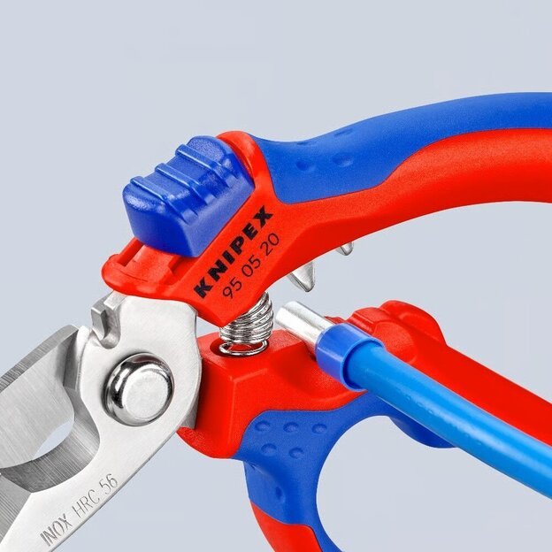 Žirklės lenktos elektrikams KNIPEX 11