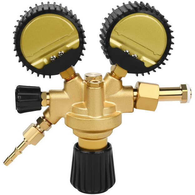 Dujų baliono reduktorius AR/CO2 su manometrais KD1822 3