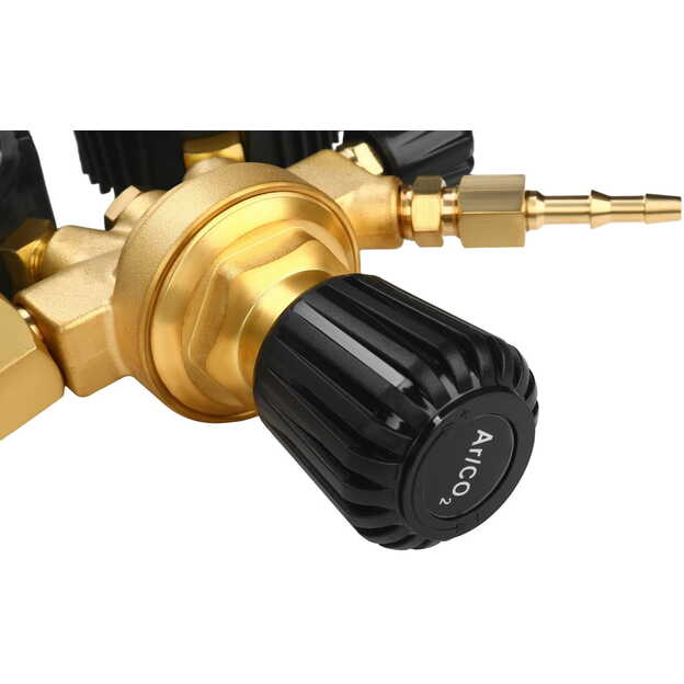 Dujų baliono reduktorius AR/CO2 su manometrais KD1822 5