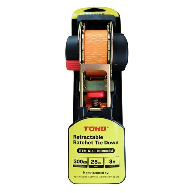 Krovinio tvirtinimo diržas automatinis 0.3t  3m x 25mm 1