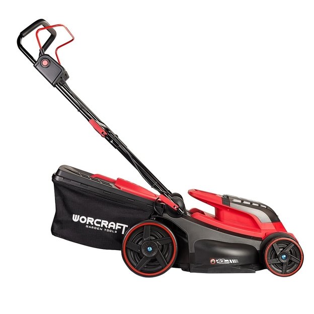 Akumuliatorinė vėjapjovė WORCRAFT su 6.0Ah akumuliatoriais 40V (20V+20V) LI-ION 4