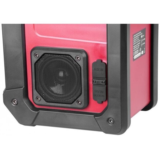 Akumuliatorinis radijas su BT WORCRAFT 20V LI-ION  2