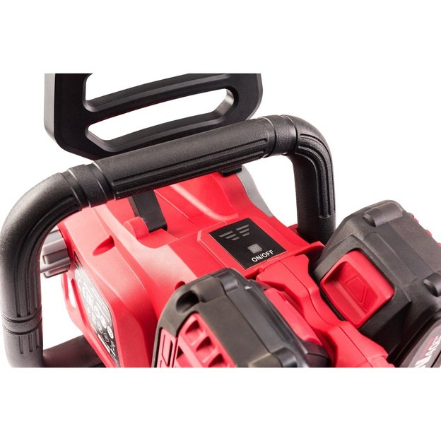 Akumuliatorinis grandininis pjūklas WORCRAFT 40V (20V+20V) LI-ION (Be akumuliatoriaus ir kroviklio)