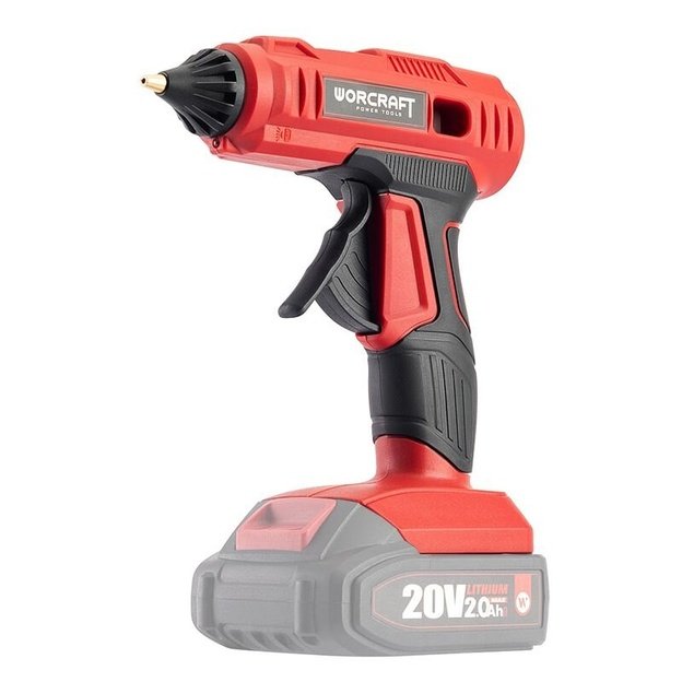 Akumuliatorinis klijų pistoletas WORCRAFT 20V LI-ION (Be akumuliatoriaus ir įkroviklio)