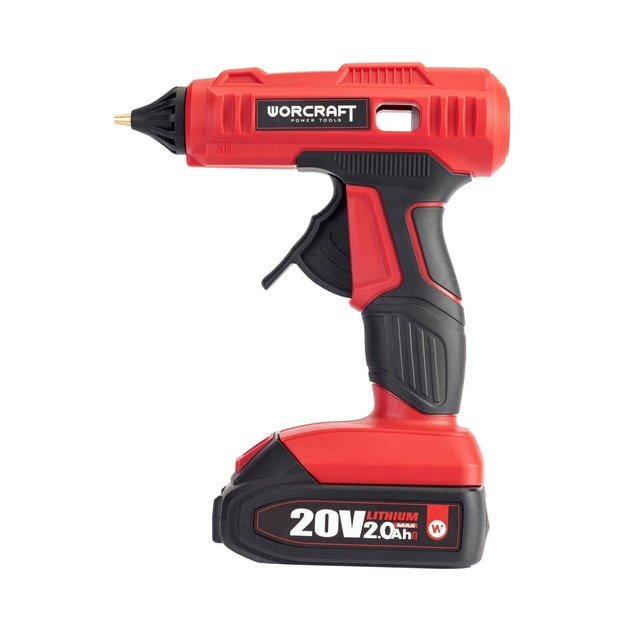 Akumuliatorinis klijų pistoletas WORCRAFT 20V LI-ION (Be akumuliatoriaus ir įkroviklio)