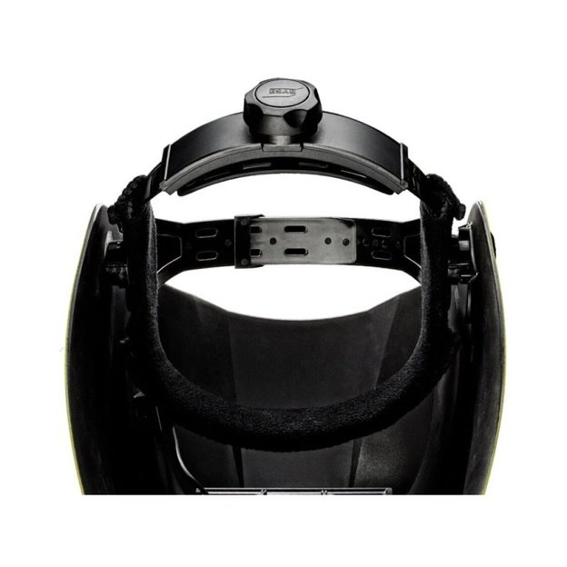 ESAB Savage A41 Welding Helmet, Yellow – DIN 8–13, 100 × 50 mm, 4 Sensors, True Color