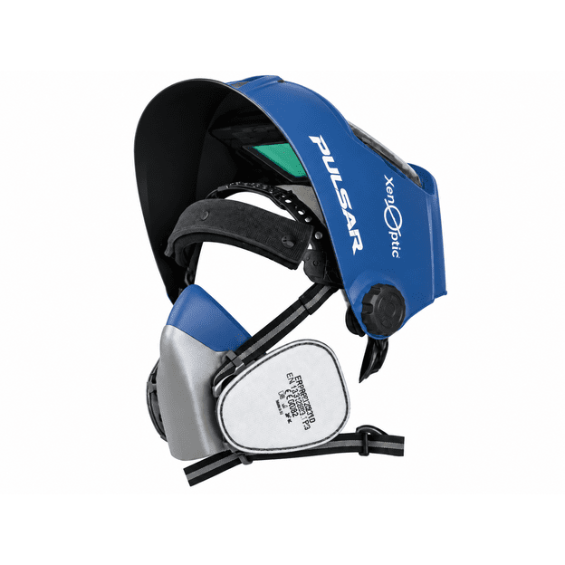 Automatinis suvirinimo skydelis XenOptic PULSAR True Color, Auto Shade, DIN 4–13