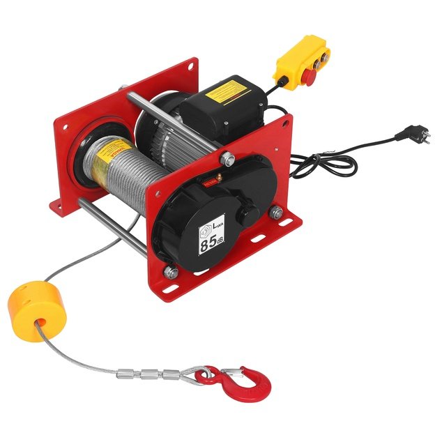 Elektrinė statybinė gervė KRAFT&DELE KD1649, 500/999 kg, 30 m, 1900 W
