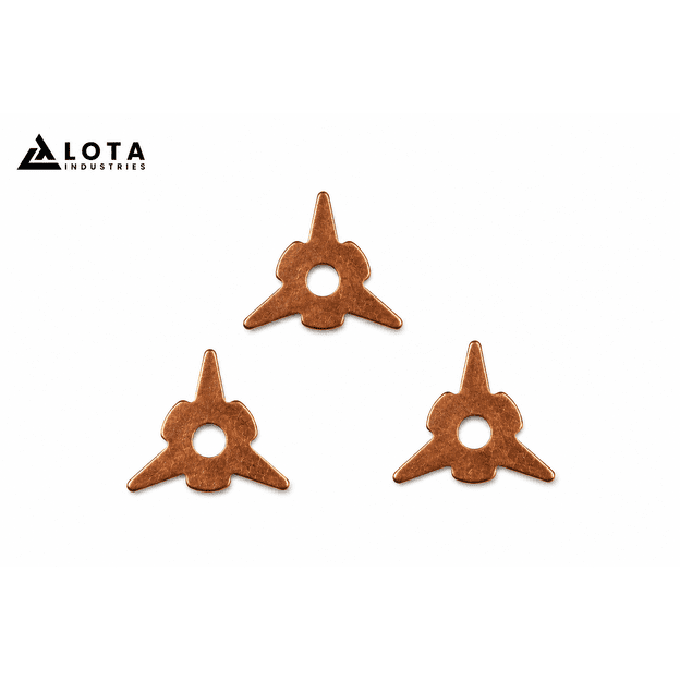 Triangle Pulling Stars for Spot Welder, 100 pcs | LOTA INDUSTRIES