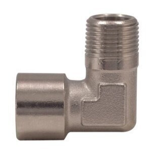 L-type connector F. Internal thread 1/8  x M. External thread 1/8 