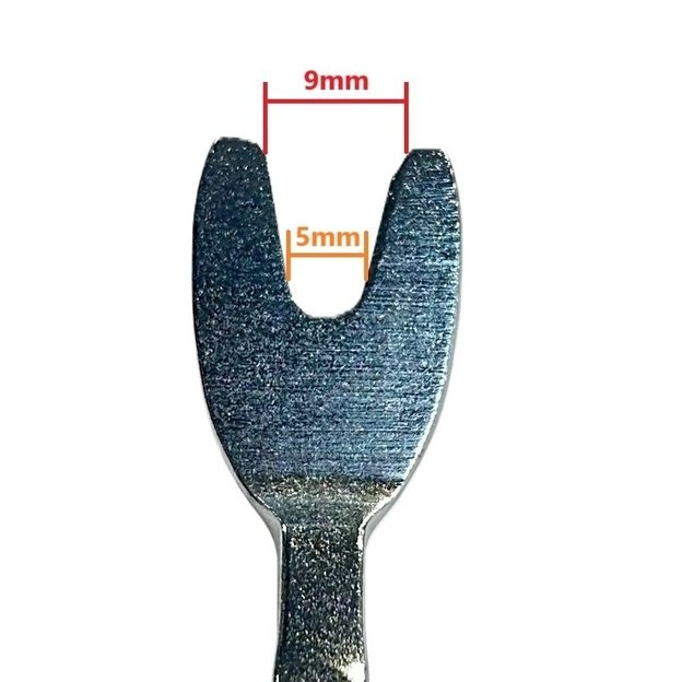 Svirtis apdailos detalėms nuimti 150mm