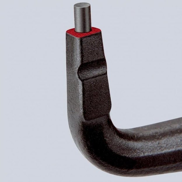 Precision circlip pliers. Internal. Bent 210mm (Ø40-100mm) KNIPEX