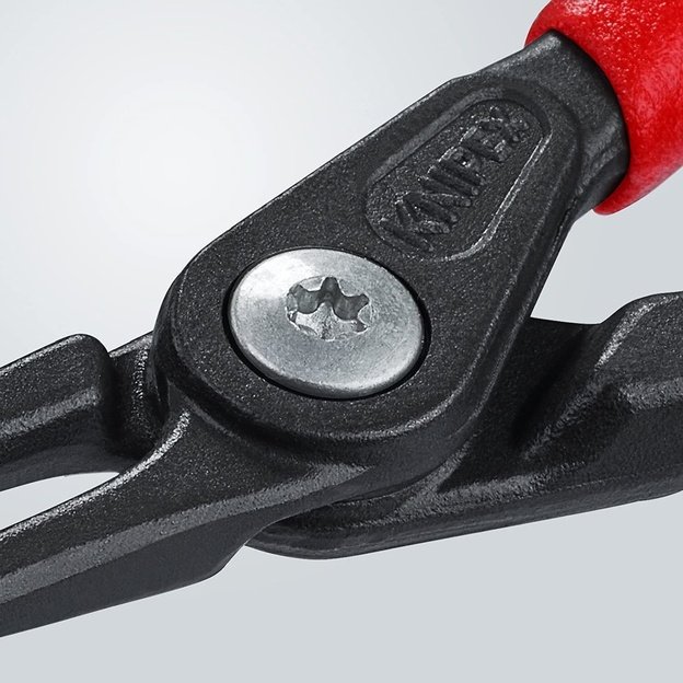 Precision circlip pliers. Internal. Bent 210mm (Ø40-100mm) KNIPEX