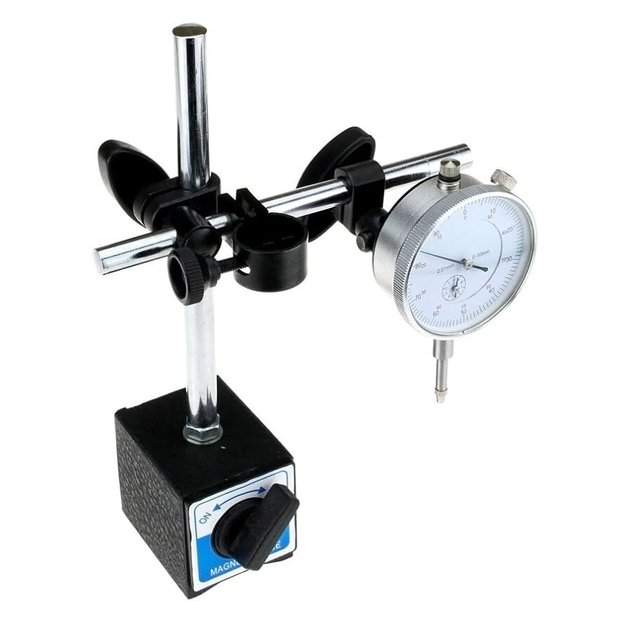 Indikatorius su magnetiniu stovu 0-10mm 1