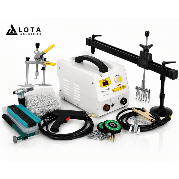 Aliuminio taškinio suvirinimo aparatas ALU SPOT 1,5 kW 220 V, 11 000 A | LOTA Industries