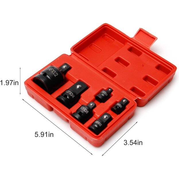 Adapterių smūginių rinkinys 6vnt.