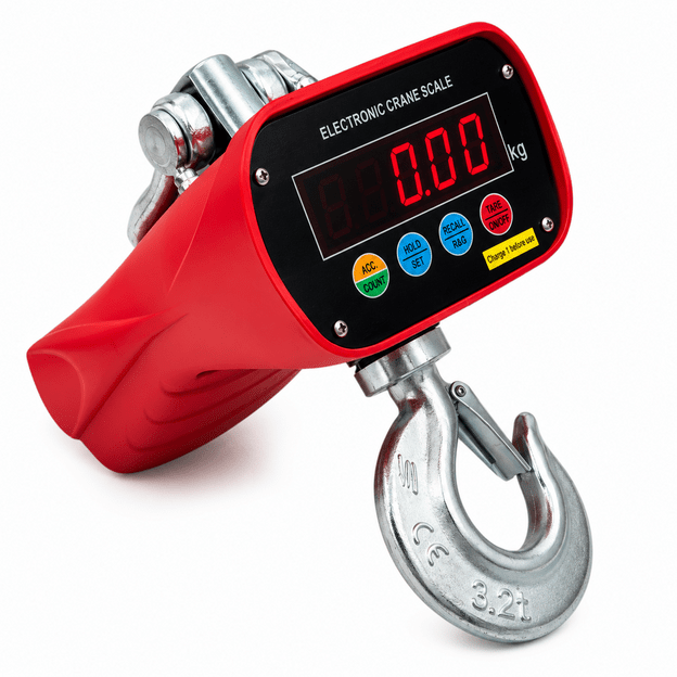 Elektroninės kraninės svarstyklės 2000 kg su nuotoliniu valdymu | LOTA Industries