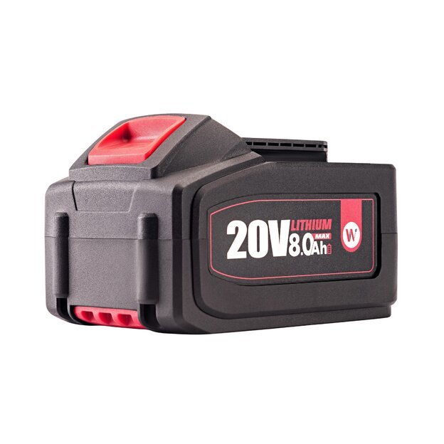 Akumuliatorius akum.įrankiams WORCRAFT 20V 8.0Ah LI-ION 2