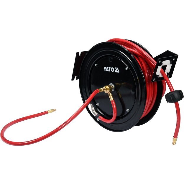 YATO YT-24250 Automatinė oro žarna su rite | 15 m | Ø9.5 mm | PVC 1