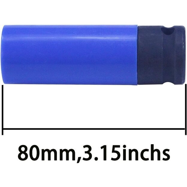 Specializuota smūginė galvutė 1/2   17mm Mercedes rato veržlėms 2